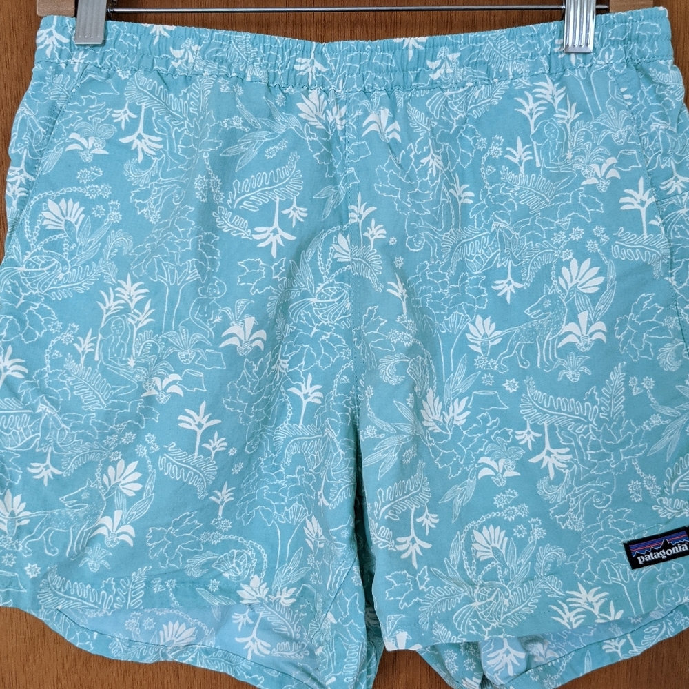 Patagonia Baggies Shorts Size M Tropical print